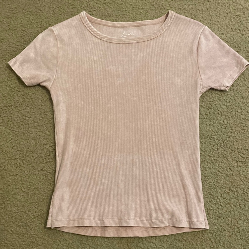 Tight Pink Cotton T shirt